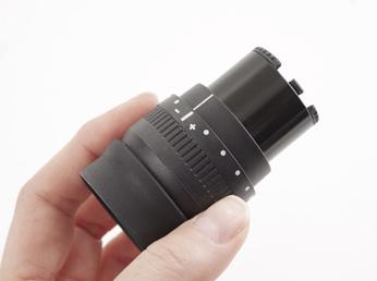 Dioptric Correction With two Adjustable Eyepieces If you set the diopters on the adjustable eyepiece exactly as described, the image will remain equally sharp and constant (parfocal) from the lowest