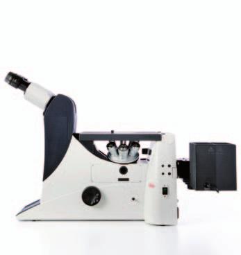 Leica DMI3000 M Inverted, manual microscope for materials analysis, industrial quality inspection and assurance, and the development of new materials.