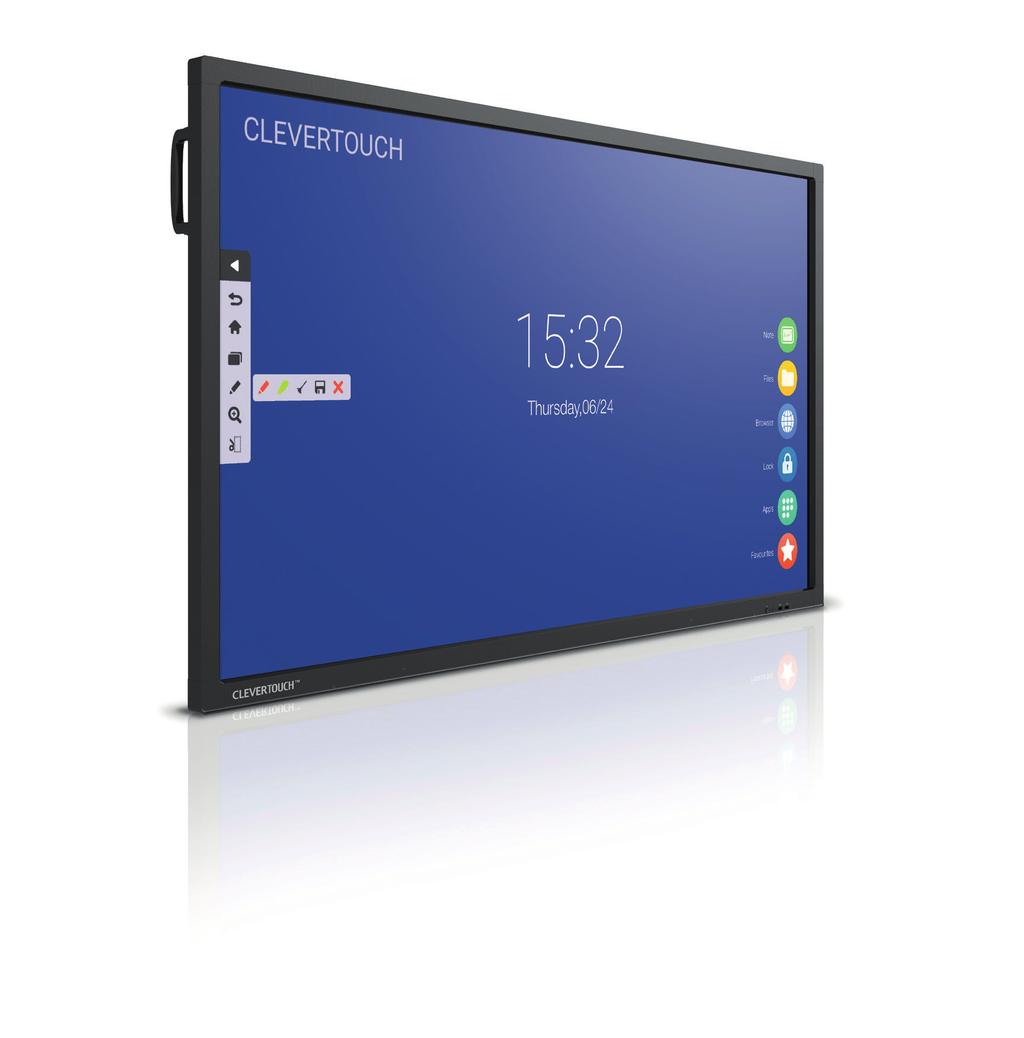 V Series 65" / 75" The V Series provides a simplified interactive experience.