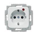 Reflex SI Busch-Duro 2000 SI Busch-Protector SCHUKO socket outlet 1 ) Shuttered With overvoltage protection. With integrated and external signalling contact.