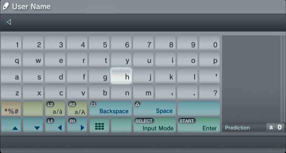 11 Keyboard Using the on-screen keyboard Cursor Text entry fi eld Displays predictive options List of keys Keys that are displayed vary depending on the input mode and other conditions.