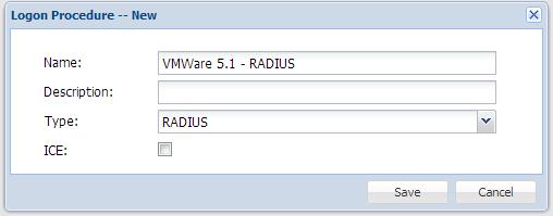 DualShield Configuration Create a RADIUS logon procedure 1. Login to the DualShield management console 2.