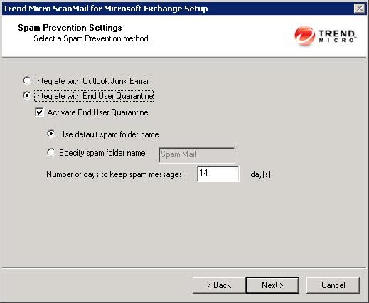 ScanMail for Microsoft Exchange 11.0 Installation and Upgrade Guide a.