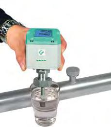 In case of compressed air meters with integrated measuring section the measuring device cannot be removed.
