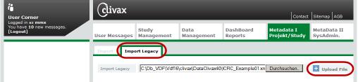 Upload Legacy Any critical issue is