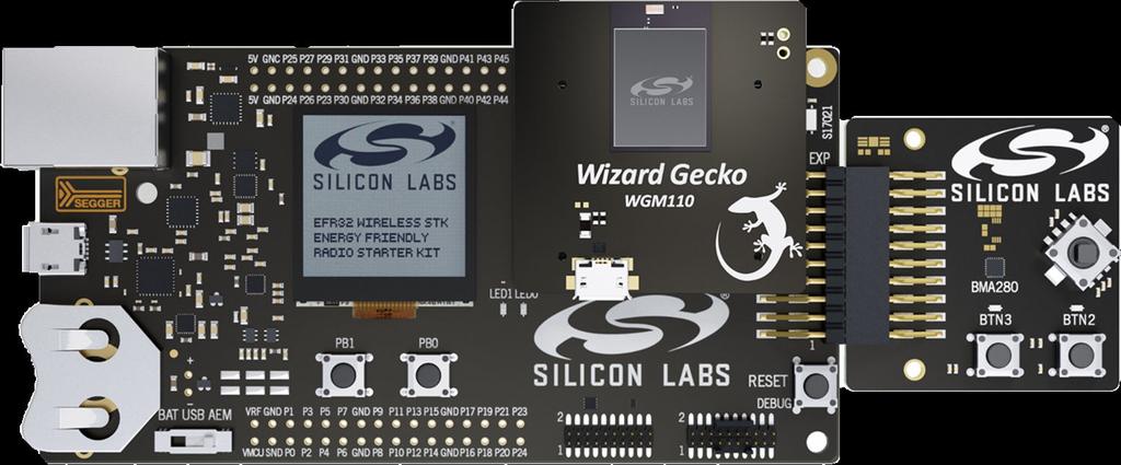 QSG119: Wizard Gecko WSTK Quick-Start Guide The Wizard Gecko WGM110 Wi-Fi Wireless Starter Kit (WSTK) is designed to help you get started and evaluate the Silicon Labs WGM110 Wi-Fi Module.