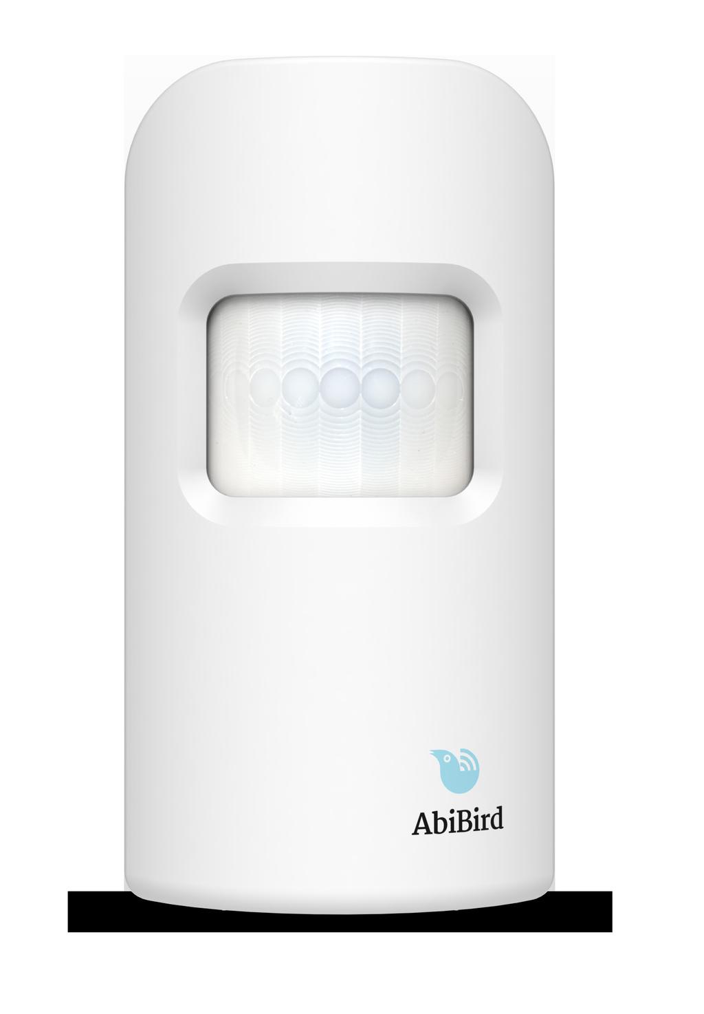 AbiBird user guide AbiBird is an intelligent home activity sensor that connects to a smartphone App.