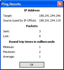 your PC. Ping action.