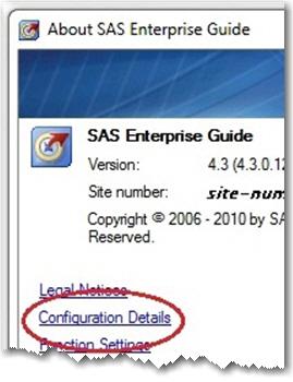 4. After you enter the other details necessary for connecting to the SAS server (for example, a user ID and password), click Test to test the connection to the server that you selected.