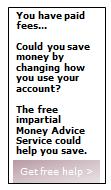 Pilot 2 involved a background banner (image 2 below) being displayed in customers Internet Banking.