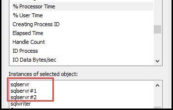 DTU Calculator Collect CPU Instance CPU usage Step 1 Process(sqlservr) - % Processor Time Sum of (% cpu on each core).