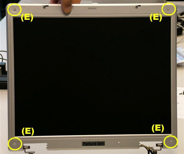 Figure 17 LCD Assembly 1. Remove 2 x C screws from the Inverterboard. 2. Disconnect the Inverterboard Cables.