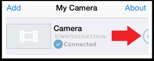 5.0 Advanced Setting on iphone, ipad, Android Smart Phone You can perform many of the advance camera management configurations directly from your smart phone.