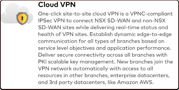 Core Feature #4: Cloud VPN Core Feature #5: