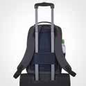 6 Elegant and sporty, this Laptop backpack is made to protect and hold your Laptop while on the move.