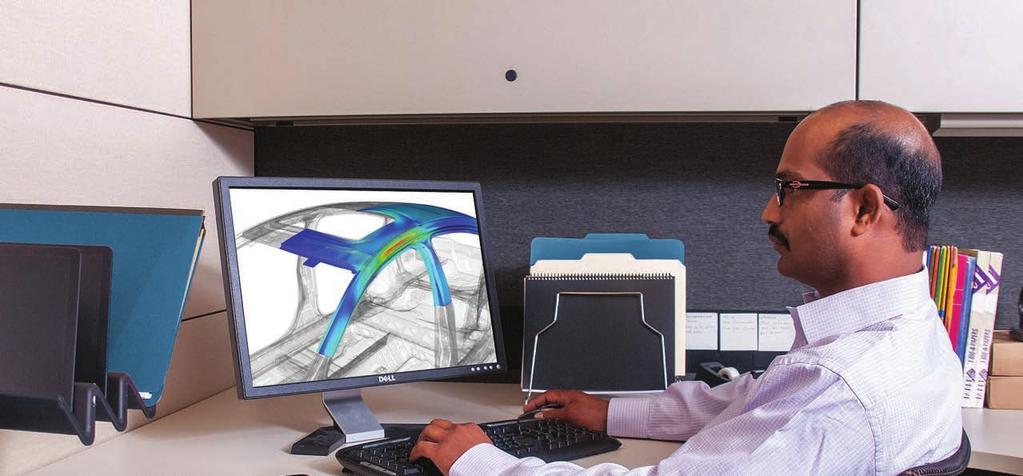 Siemens PLM Software Integrating FE modeling and simulation streamlines product development process Benefits Speed simulation processes by up to 70 percent Perform accurate, reliable structural