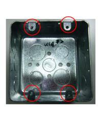 driver Common Electrical Box, such as single gang box,