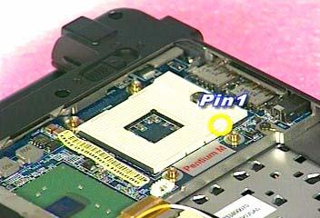 CPU CPU Installation & Replacement The Z30N Series Notebook comes standard with