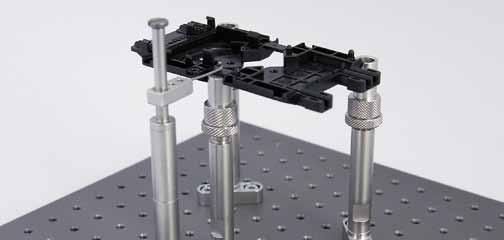 Loading system Thanks to the practical loading system for O-INSPECT, workpieces can be clamped away from the machine and prepared for the measurement.