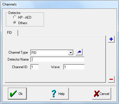 In the Channels dialog, configure the number of signals and their types. Click OK to save your settings.
