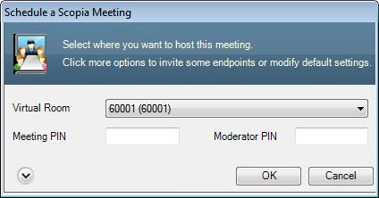 Scheduling a Videoconference Using the 64 Bit Version of Scopia Add-in for Microsoft Outlook Figure 16: Advanced meeting settings 2.