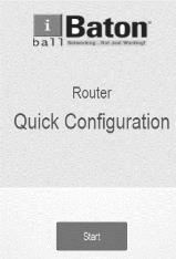 Configuring the Router via Web based Quick Configuration 2.