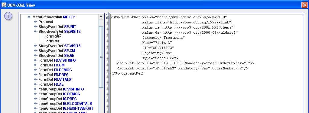 This advanced feature allows to inspect the generated XML in very user-friendly way.