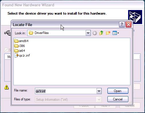 P a g e 7 6. The Locate File dialog box should appear as shown in Figure 6 below.