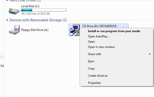 3 4. Open the list of files on the DVD by clicking the