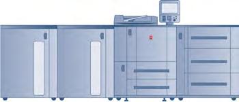 Océ VarioPrint 1105 system configurations With multi-folding unit FD-501 and booklet