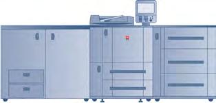booklet applications System 8 With staple finisher FS-503 For stapled