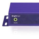 BRIGHTSIGN HD AN UPDATED CLASSIC. NOW WITH HTML5 AND 1080p60 DECODE.