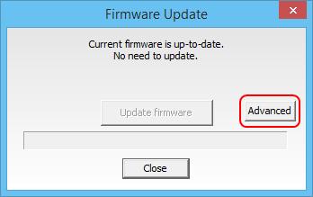 Select PowerShare > Firmware Update in the menu bar. 2.