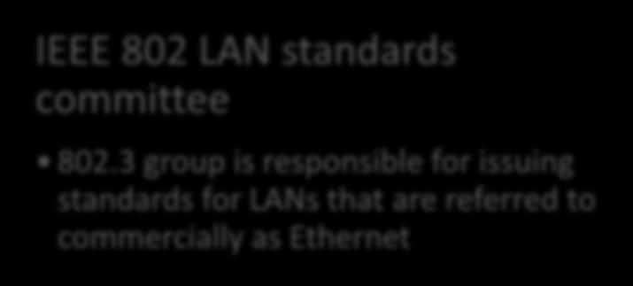 that are referred to commercially as Ethernet The