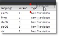 2 Getting Started with the Clay Tablet Connector for Sitecore 2.3 Working with Lists The first time you click in the column heading, the column contents are sorted in ascending order.