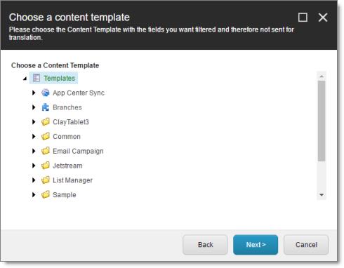 3 Creating Content for Translation 3.3 Filtering Fields in Items that Do Not Need Translation 4.