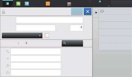BEFORE USING THE MACHINE SAVING CONTACTS IN THE ADDRESS BOOK "Contacts" and "Group" can be stored in the address book.