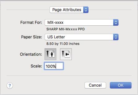 PRINTER PRINTING IN A Mac OS ENVIRONMENT The following example explains how to print an A4 size document from "TextEdit", which is a