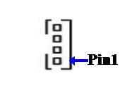 (2) SPDIF (2-pin): SPDIF Out