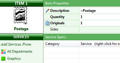 Now you can have an Item Description print on a Quote/Invoice for information only - without Quantity or price as No Charge.