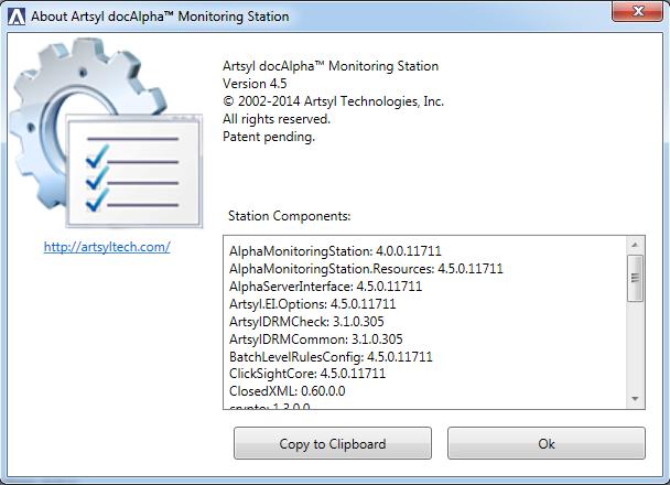 Open Configuration: allows viewing and editing of the Monitoring Station configuration XML file.