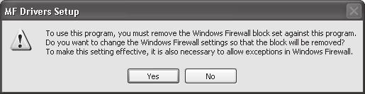 5 Set Up Computers and Software 6 8 10 If the firewall is applied to the operating system, the dialog box below
