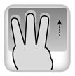 You also can define different function in driver Tap three fingers on the pad, continue moving down until active