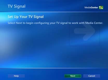 configure TV services if your