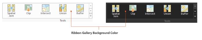 Examples Galleries will inherit the correct style from the base Actipro control