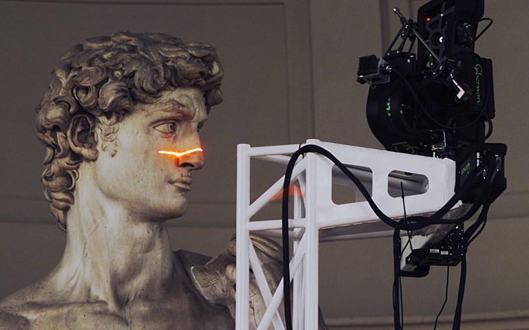 Example: Laser scanner Digital Michelangelo
