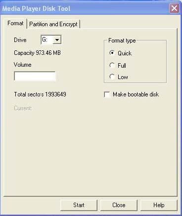 3. Click Partition and Encrypt card.