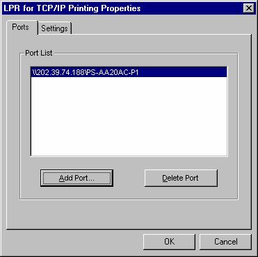 TCP/IP Printing