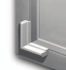 Options Proper Application of the Tilt-Out Z-Frame Tilt-Out Z-Frame (Inside Mount) Designed to be used with certain styles of window trim. Panel and frame are pre-hinged. Frame is not pre-drilled.