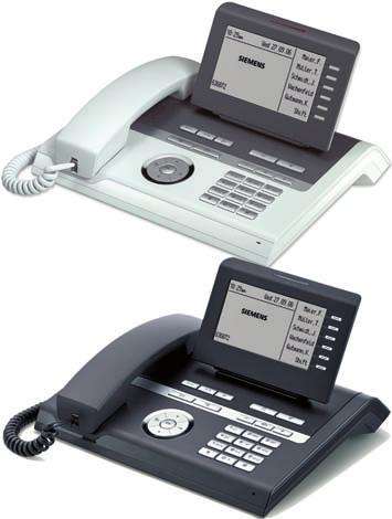 is recommended for use as an office phone, e.g. for desk sharing, people working in teams or call center staff.